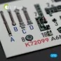 A6M5 Zero - interior 3D decals for Tamiya kit, 1/72 - Kelik K72099