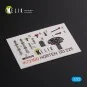 Horten Go 229 interior 3D decals for Revell kit, 1/72 - Kelik K72100