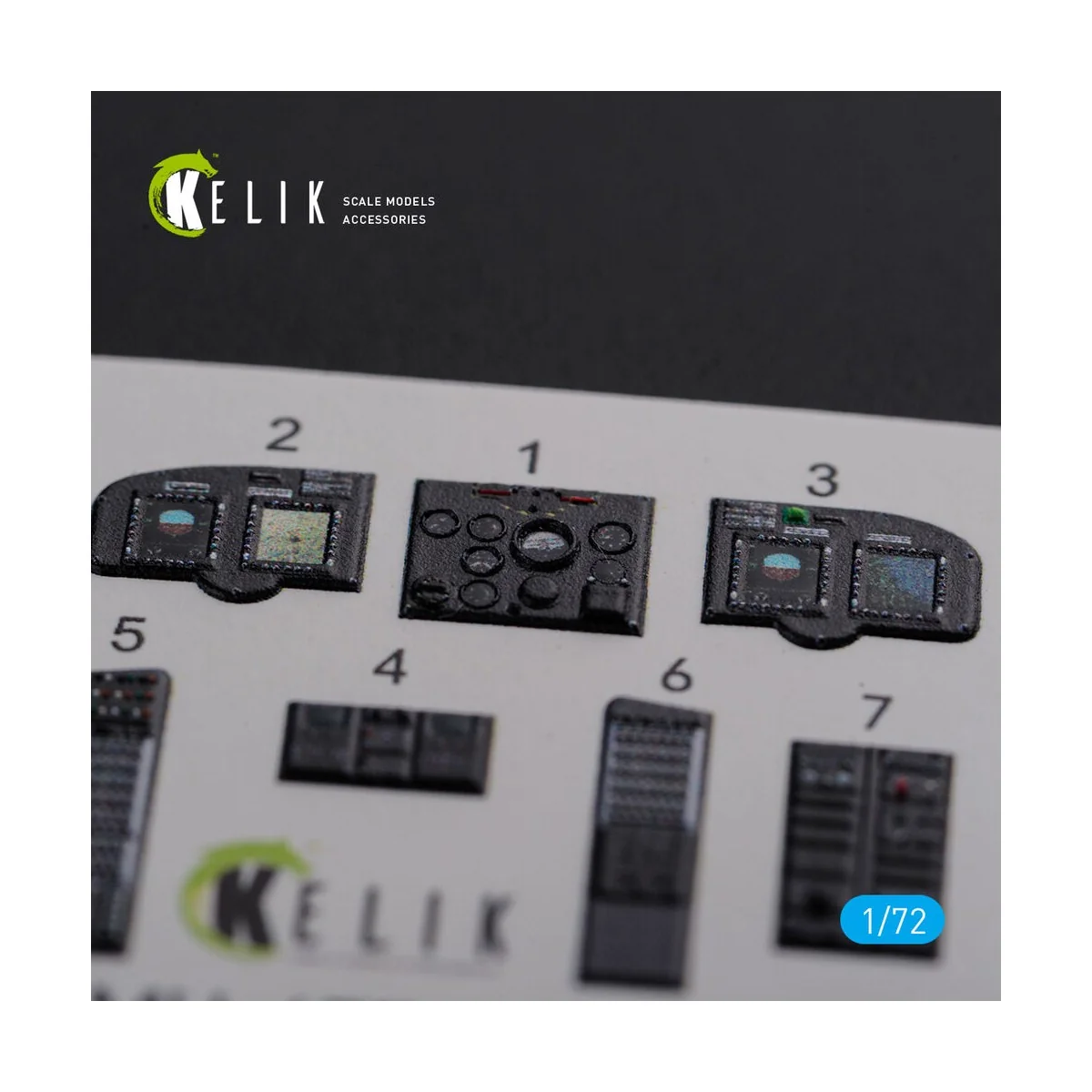 MH-47E interior 3D decals for Italeri kit, 1/72 - Kelik K72102