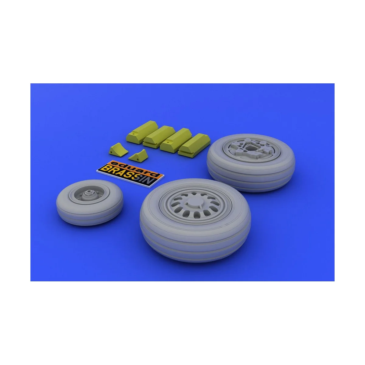 F-16 late wheels (KIN), 1/48 - Eduard Accessories 648011