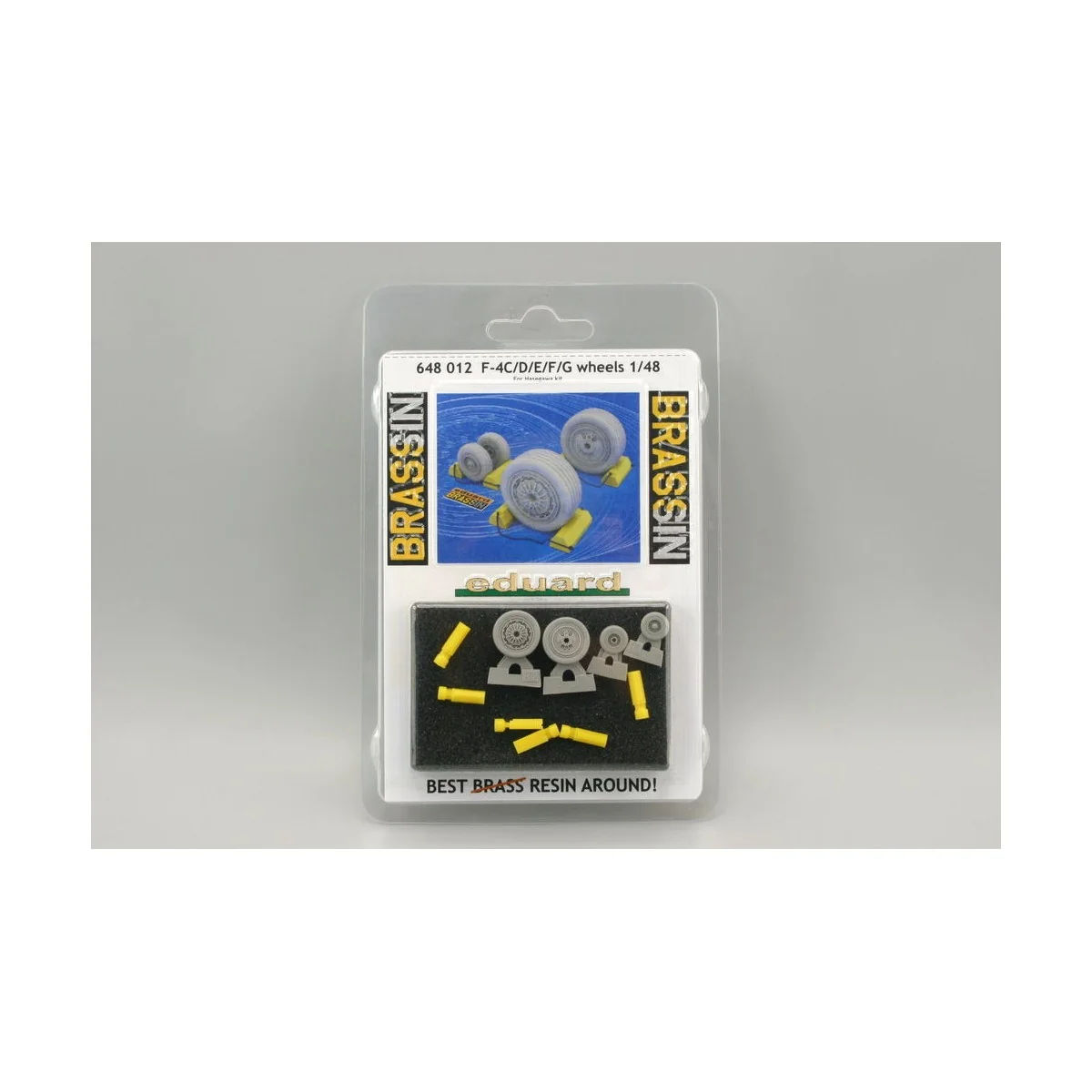 F-4C/D/E/F/G wheels (HAS), 1/48 - Eduard Accessories 648012