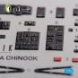 CH-47A interior 3D decals for Trumpeter kit, 1/72 - Kelik K72103