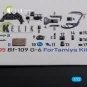 BF109 G-6 interior 3D decals for Tamiya kit, 1/72 - Kelik K72105