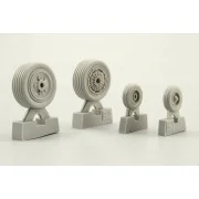 F-4C/D/E/F/G wheels (HAS), 1/48 - Eduard Accessories 648012