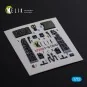 F-16 CG/CJ interior 3D decals for Academy kit, 1/72 - Kelik K72108