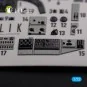 KI-21 interior 3D decals for ICM kit, 1/72 - Kelik K72107