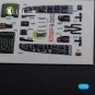 F-16 CG/CJ interior 3D decals for Academy kit, 1/72 - Kelik K72108