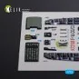 F-16 CG/CJ interior 3D decals for Academy kit, 1/72 - Kelik K72108