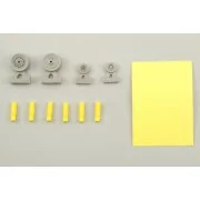 F-4C/D/E/F/G wheels (HAS), 1/48 - Eduard Accessories 648012