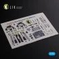 F-106A Delta Dart interior 3D decals for Meng kit, 1/72 - Kelik K72112