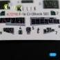 F-16 CJ (Block 50) interior 3D decals for Tamiya kit, 1/72 - Kelik ...