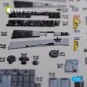 F-106A Delta Dart interior 3D decals for Meng kit, 1/72 - Kelik K72112