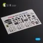 He-111 H6 interior 3D decals for Airfix kit, 1/72 - Kelik K72116