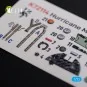 Hurricane Mk IIC interior 3D decals for Arma Hobby kit, 1/72 - Keli...