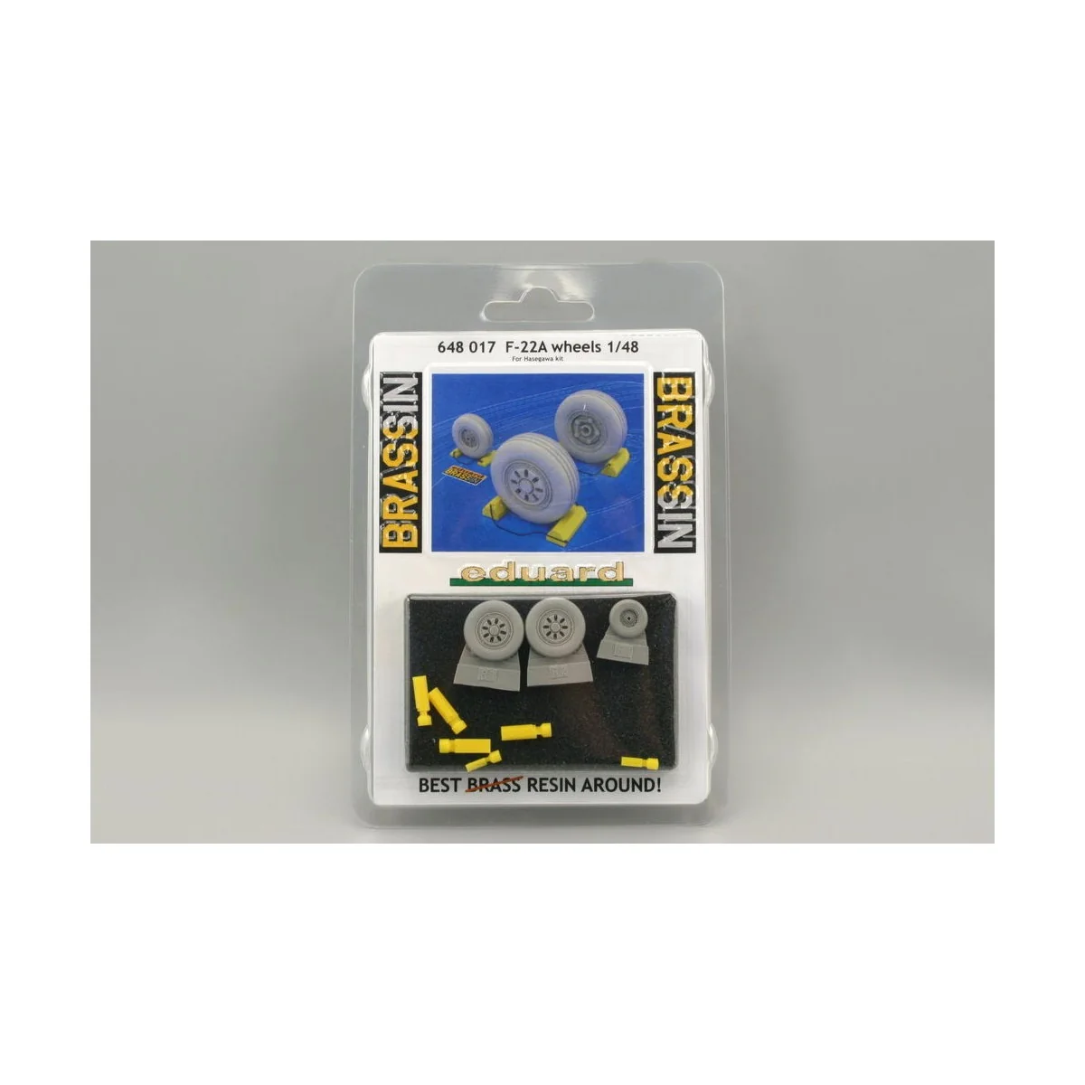 F-22A wheels für Hasegawa - Eduard Accessories 648017