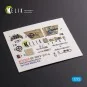 BF109-F2/F4 reconnaissance interior 3D decals for Fine Molds kit, 1...