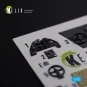 BF109-F2/F4 interior 3D decals for Fine Molds kit, 1/72 - Kelik K72123