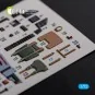 Mirage 2000C interior 3D decals forModelSvit kit, 1/72 - Kelik K72119