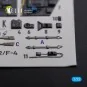 BF109-F2/F4 interior 3D decals for Fine Molds kit, 1/72 - Kelik K72123