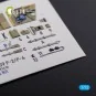 BF109-F2/F4 reconnaissance interior 3D decals for Fine Molds kit, 1...