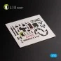 MIRAGE F.1 CG - interior 3D decals for SpecialHobby kit, 1/72 - Kel...