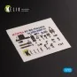 Ki-84 Hayate - interior 3D decals for Arma Hobby kit, 1/72 - Kelik ...