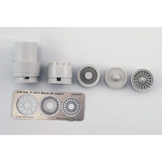 F-16CJ Block 50 engine for Tamiya, 1/48 - Eduard Accessories 648020