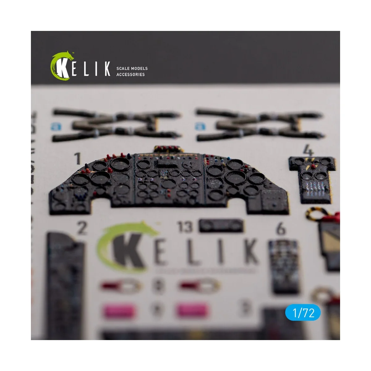 AVRO VULCAN B.2 Front cockpit - interior 3D decals for Airfix kit, ...
