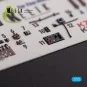 Ki-100-I - interior 3D decals for FineMolds kit, 1/72 - Kelik K72140