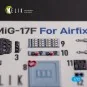 Mig-17 Fresco (Shenyang J5) - interior 3D decals for Airfix kit, 1/...