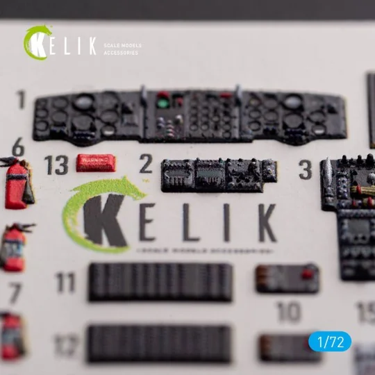 HC.1 Chinook - interior 3D decals for Airfix kit, 1/72 - Kelik K72144