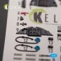 Me 163 B/S Komet - interior 3D decals for Hobby 2000/Academy kit, 1...