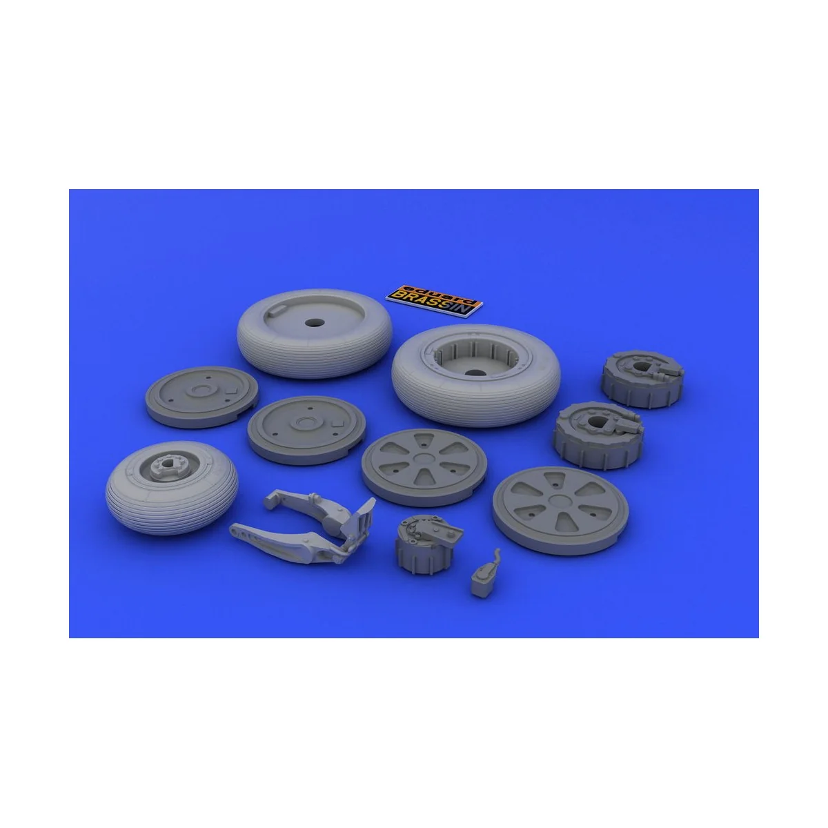 MiG-21 wheels for Eduard, 1/48 - Eduard Accessories 648026