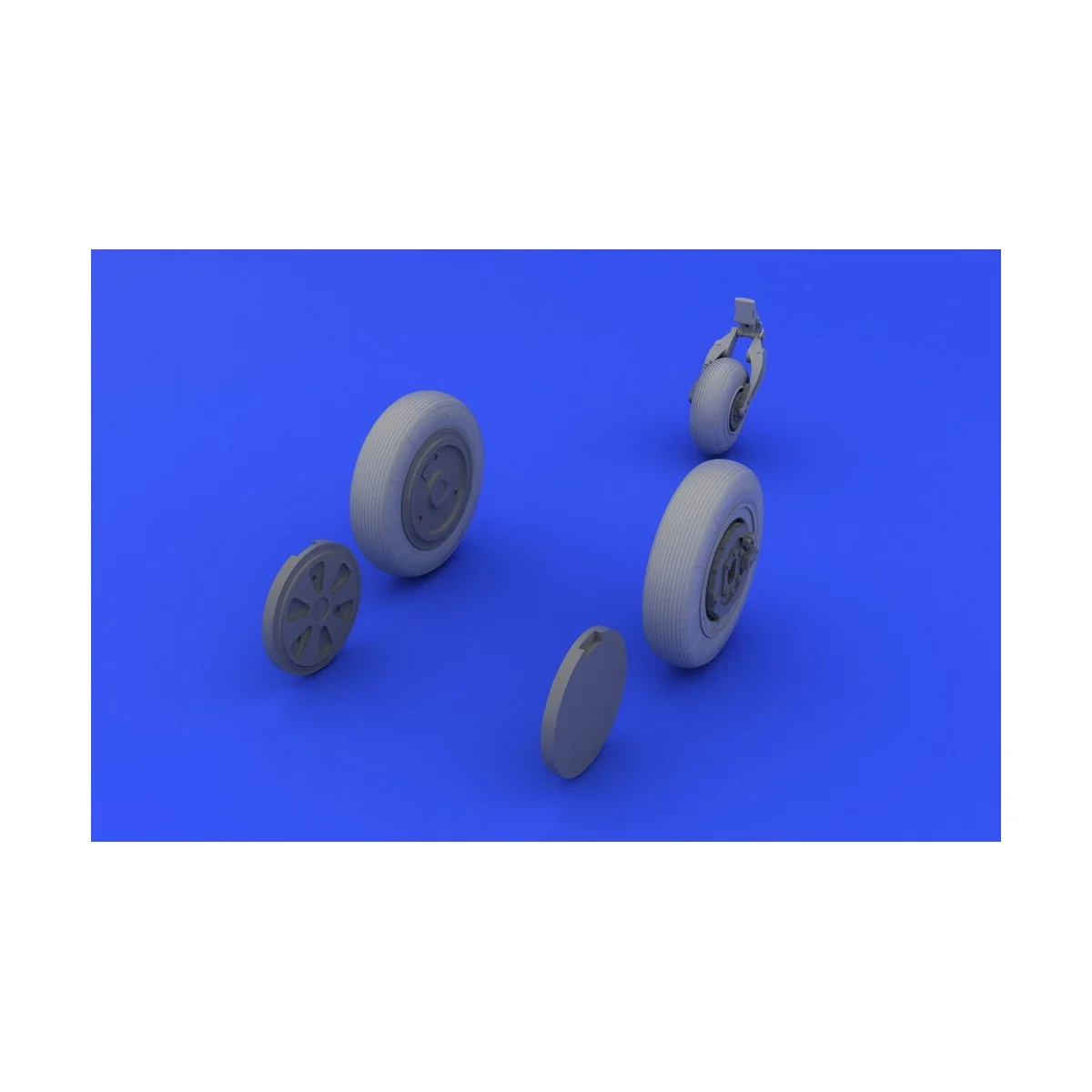 MiG-21 wheels for Eduard, 1/48 - Eduard Accessories 648026