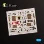 F-14B - interior 3D decals for GWH kit, 1/72 - Kelik K72152