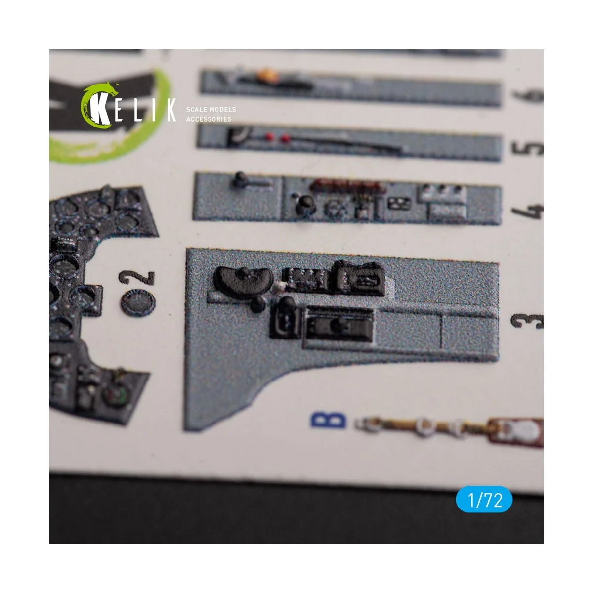 Hawker Sea Fury FB.11 - interior 3D decals for Trumpeter kit, 1/72 ...