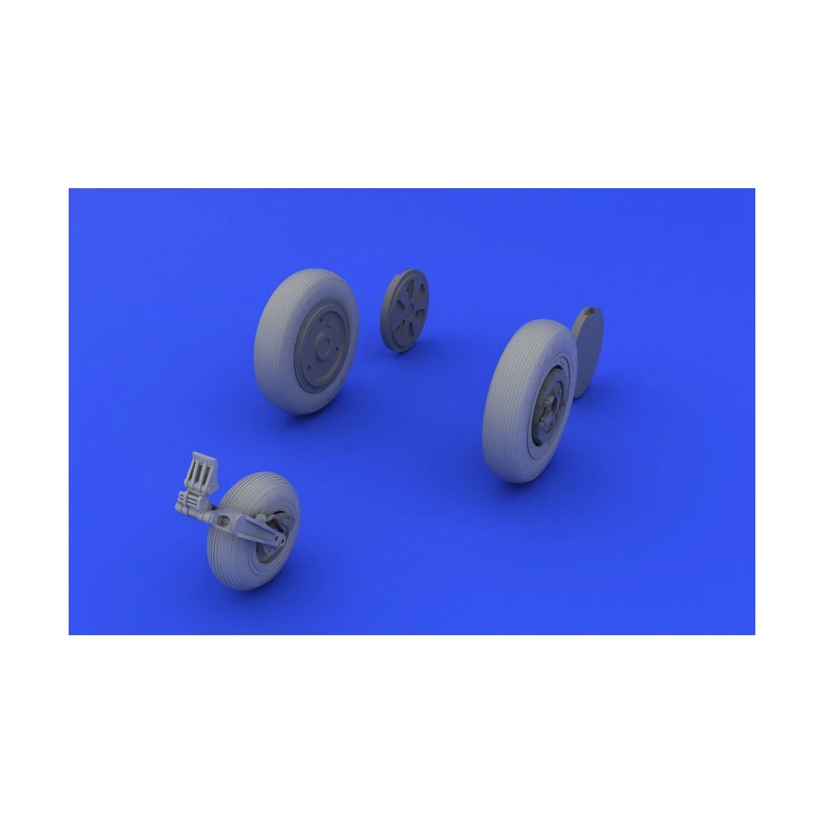 MiG-21 wheels for Eduard, 1/48 - Eduard Accessories 648026