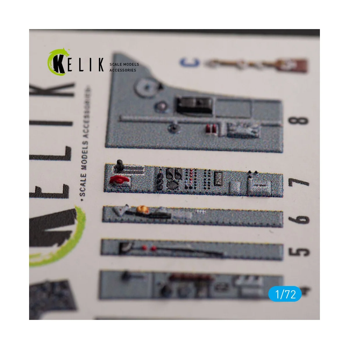 Hawker Sea Fury FB.11 - interior 3D decals for Trumpeter kit, 1/72 ...