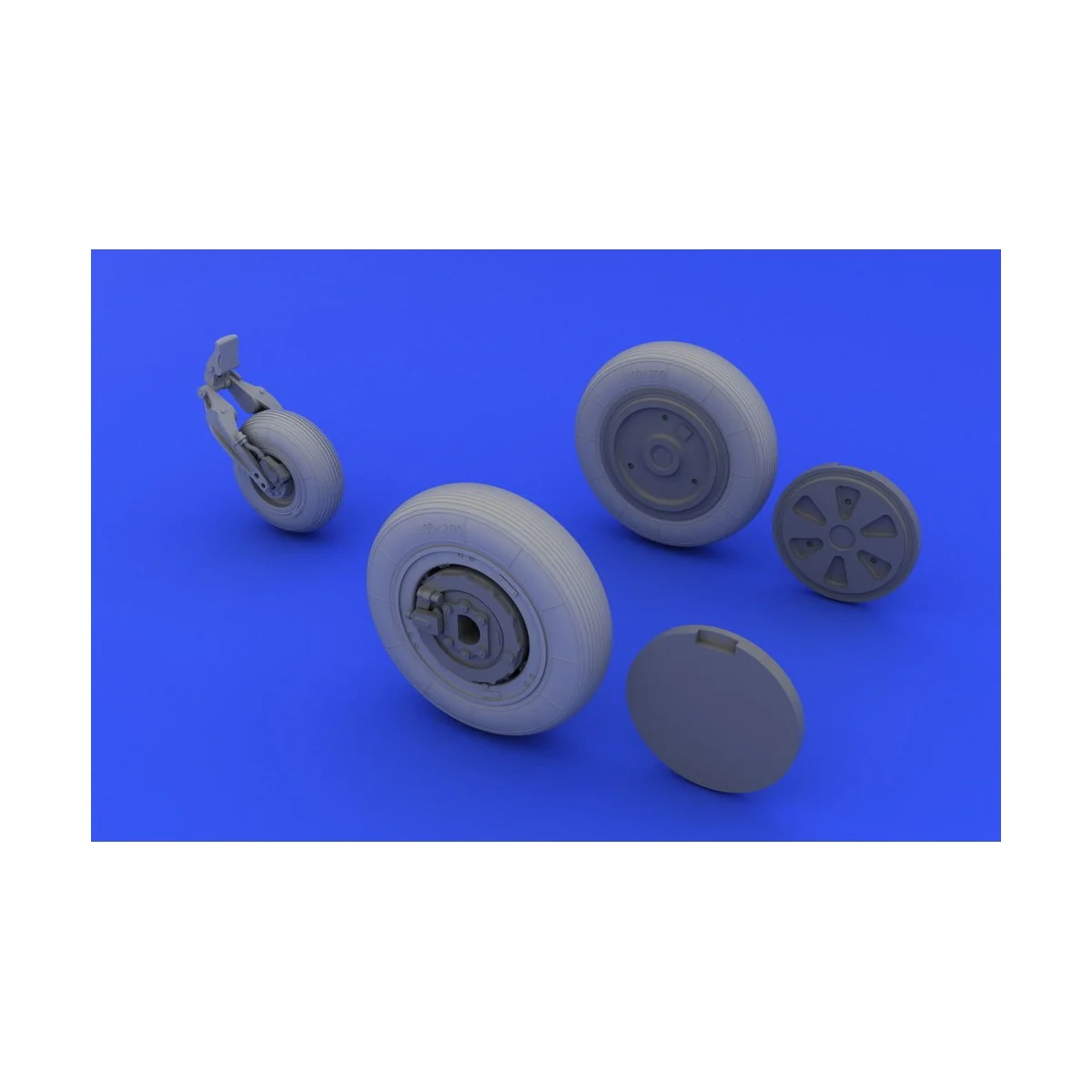 MiG-21 wheels for Eduard, 1/48 - Eduard Accessories 648026