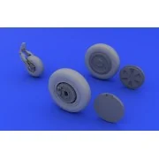 MiG-21 wheels for Eduard - Eduard Accessories 648026