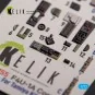F4U-1A Corsair - interior 3D decals for Tamiya kit, 1/72 - Kelik K7...