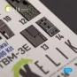 TBM-3E - interior 3D decals for Hobby 2000/Hasegawa kit, 1/72 - Kel...