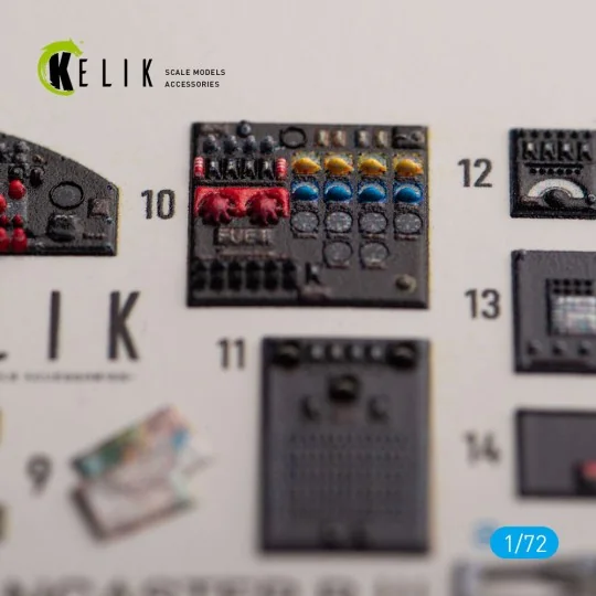 AVRO LANCASTER B.III - interior 3D decals for Airfix kit, 1/72 - Ke...