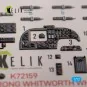 ARMSTRONG WHITWORTH WHITLEY MK.V - interior 3D decals for Airfix ki...
