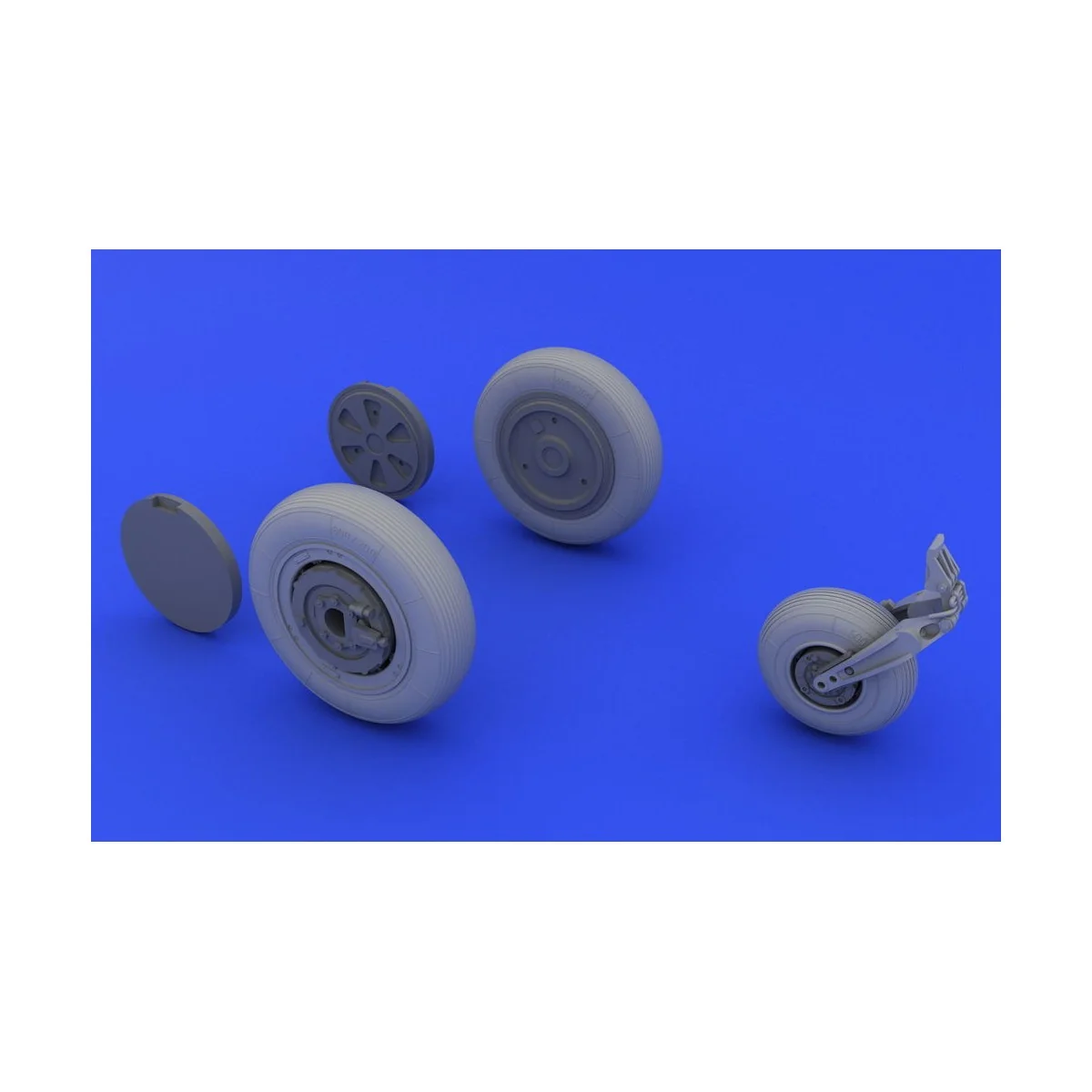 MiG-21 wheels for Eduard, 1/48 - Eduard Accessories 648026