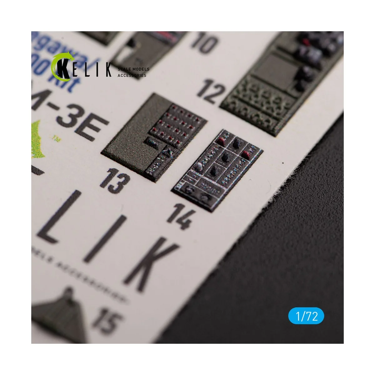 TBM-3E - interior 3D decals for Hobby 2000/Hasegawa kit, 1/72 - Kel...