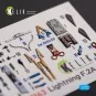 F.2A Lighting - interior 3D decals for Airfix kit, 1/72 - Kelik K72163