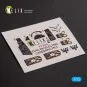 English Electric Canberra PR.9 - interior 3D decals for Airfix kit,...