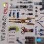 F.2A Lighting - interior 3D decals for Airfix kit, 1/72 - Kelik K72163