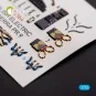 English Electric Canberra PR.9 - interior 3D decals for Airfix kit,...